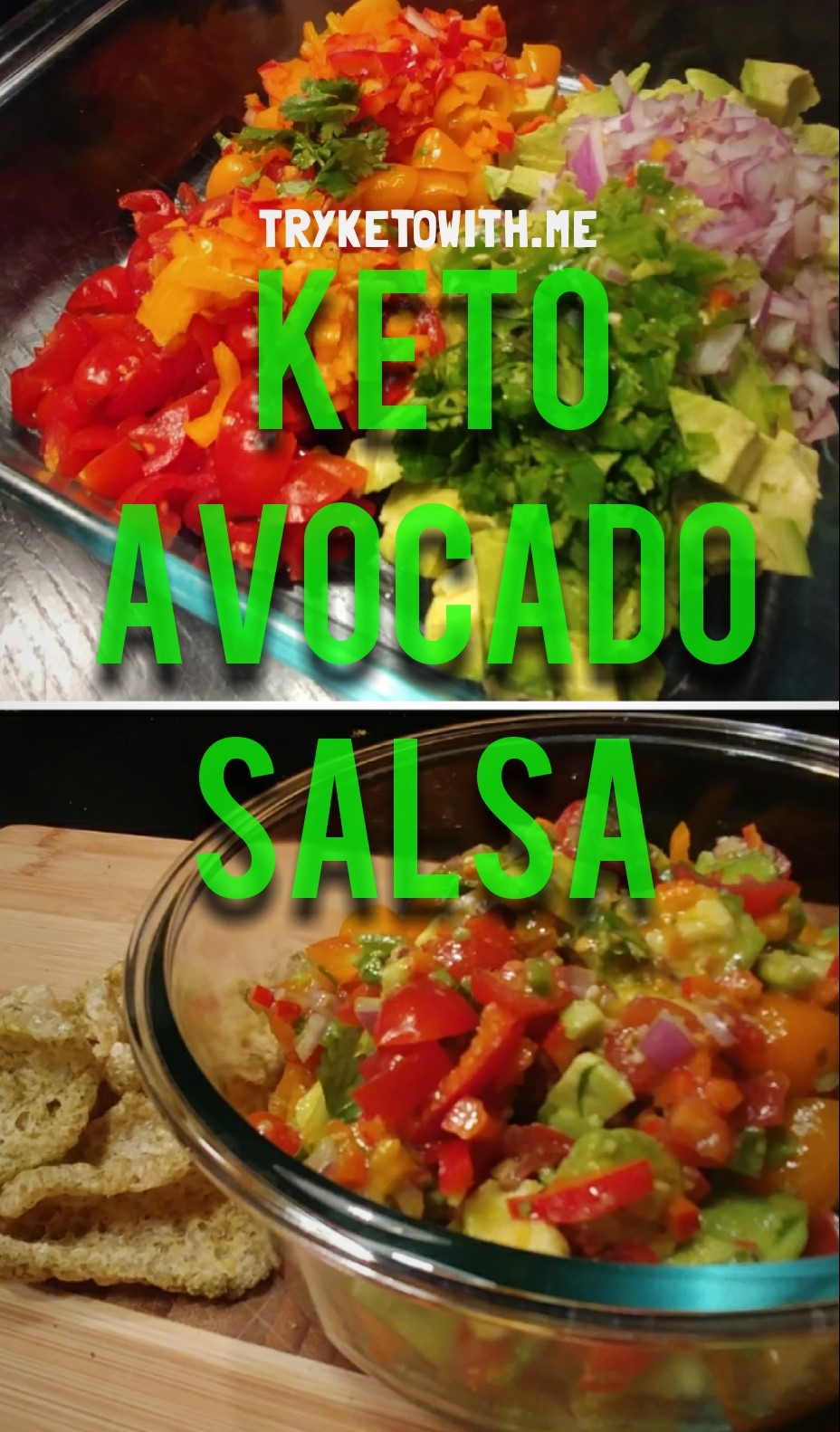 Easy Keto Avocado Salsa TryKetoWith.Me