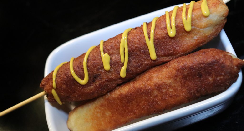 almond flour corn dogs